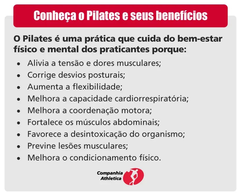 Conheça o Pilates e seus benefícios.